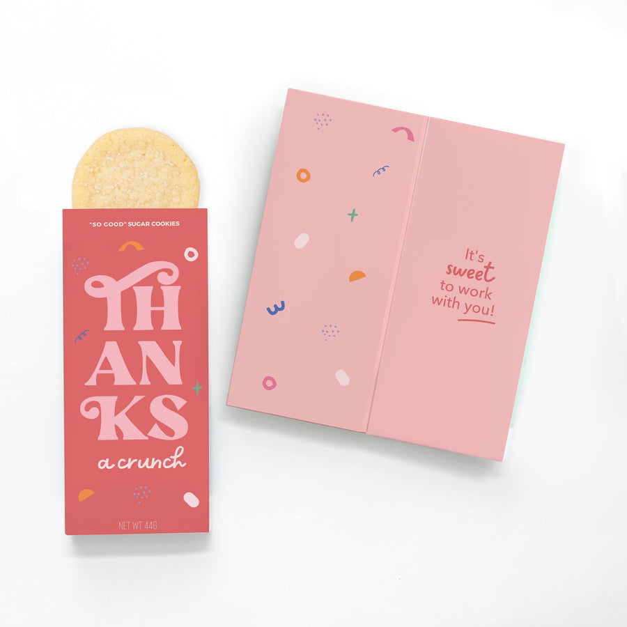 Cookie-Filled Greeting Card – Thanks a Crunch