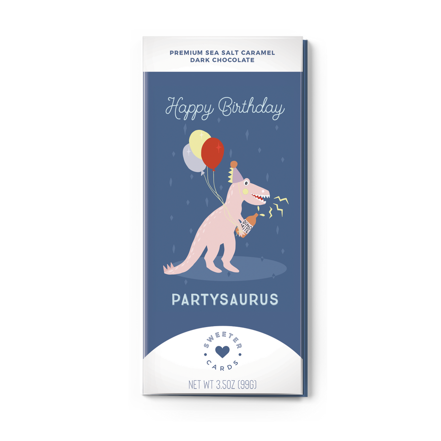 HAPPY BIRTHDAY, PARTYSAURUS